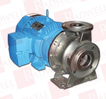 CENTRIFUGAL PUMP, CASING: 304SS, IMPELLER: 304SS, SEAL: CARBON/CERAMIC/BUNNA-N/316 STAINLESS STEEL, CONNECTIONS: FLANGED, MOTOR: MGFR STD, HP: 7.5, VOLTAGE: 230-460/60/3, ENCLOSURE: TEFC, RP ...