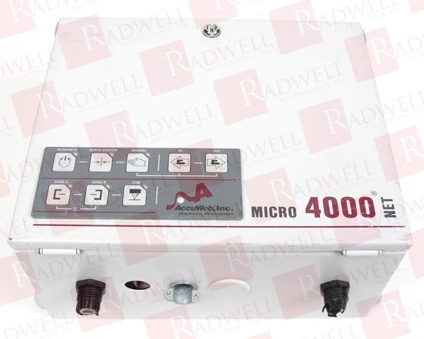  , CONTROL SYSTEM, MICRO 4000 NET, 115VAC, 50/60HZ