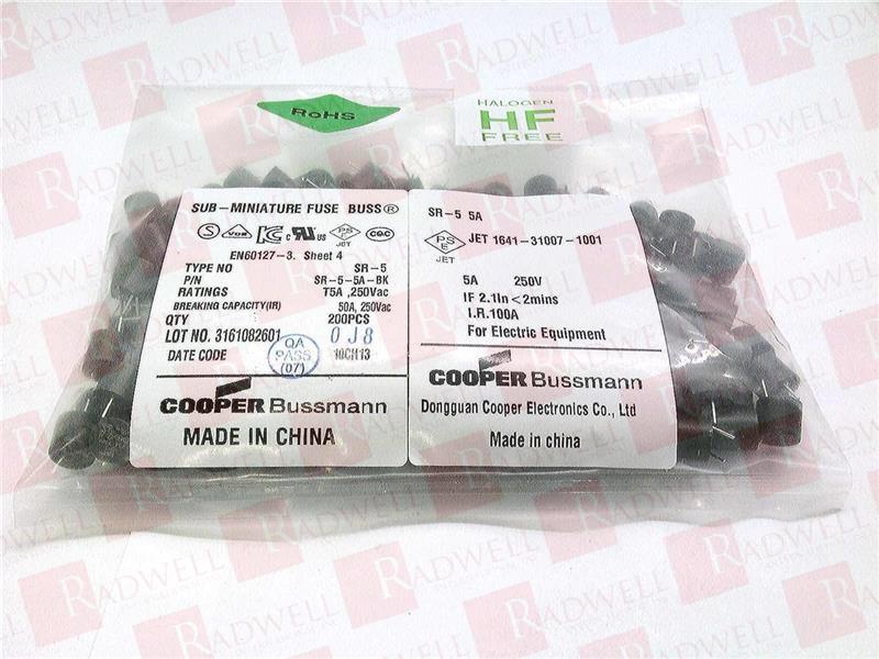 EATON CORPORATION SR-5-5A-BK