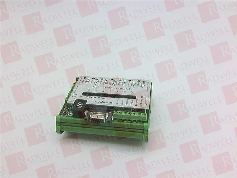 I/O MODULE, SERVO CONTROL, 12/24 V, 7-CHANNEL, SCREW CLAMP TERMINALS, 15-PIN, REPLACES QCI-OPTMC-24