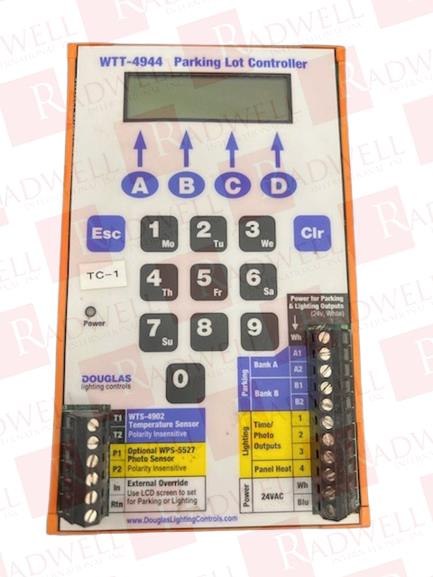 DOUGLAS LIGHTING CONTROLS WTT-4944