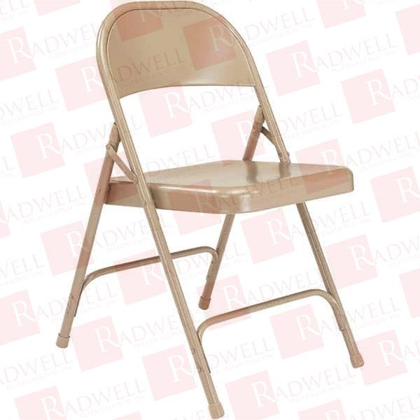 PACK OF (4) 18-1/4" WIDE X 18-1/2" DEEP X 29-1/4" HIGH, STEEL STANDARD FOLDING CHAIR BEIGE