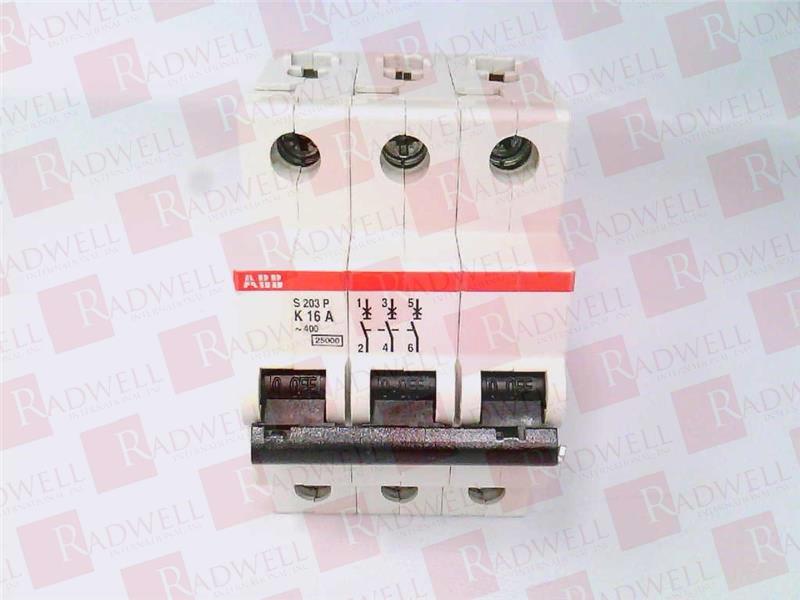 ASEA BROWN BOVERI S203P-K16