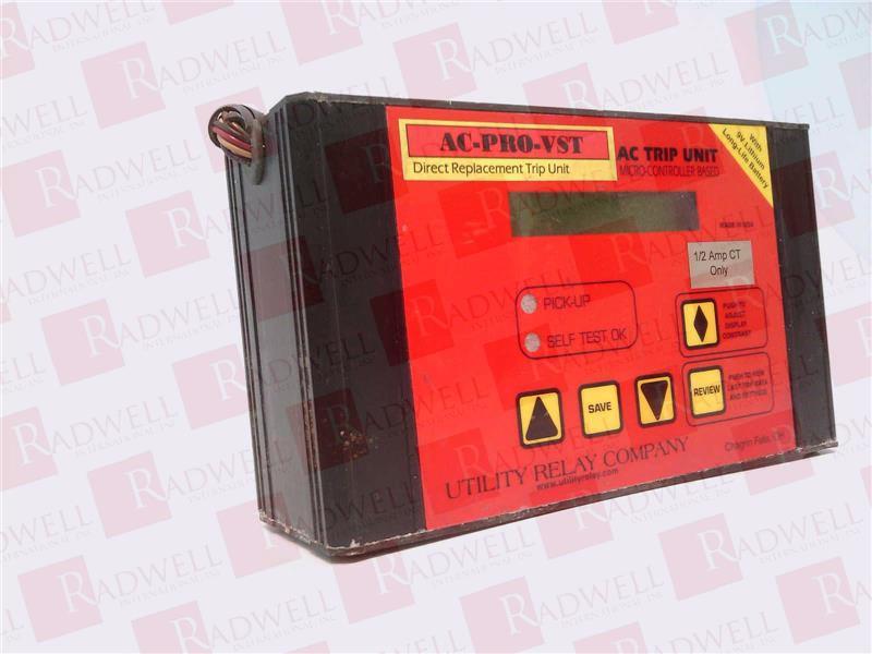 UTILITY RELAY COMPANY AC-PRO-VST