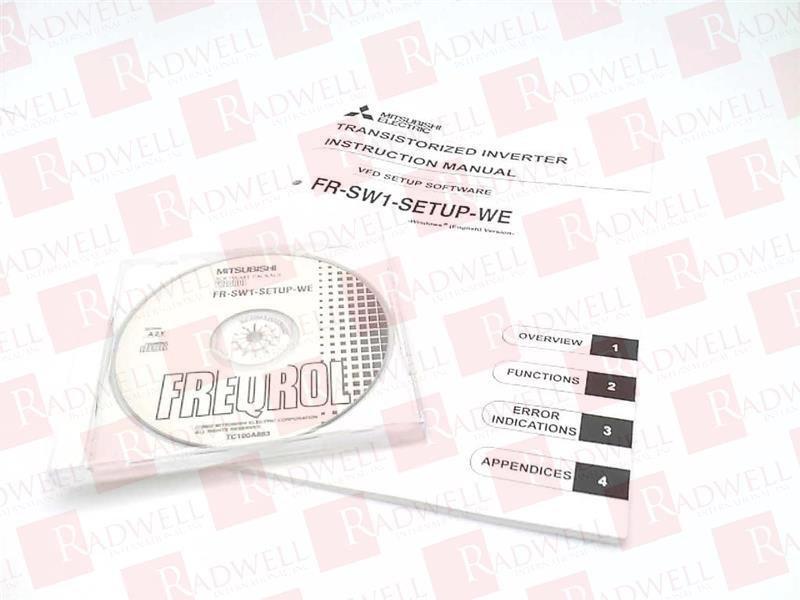 MITSUBISHI FR-SW1-SETUP-WE