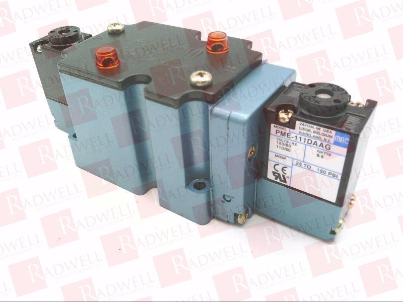 MAC VALVES INC 6333D-000-PP-111DA