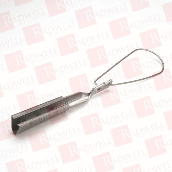 WEDGE CLAMP, SERVICE RELIEF, SOLID STAINLESS STEEL, 6.5 INCH BAIL LENGTH, LOW TENSION APPLICATIONS ONLY, 0.160-0.330 INCH CONDUCTOR DIAMETER RANGE, ACSR 2-6, 1/0-6 SOL 1-6 STR, AAAC 2-4-6, 1 ...