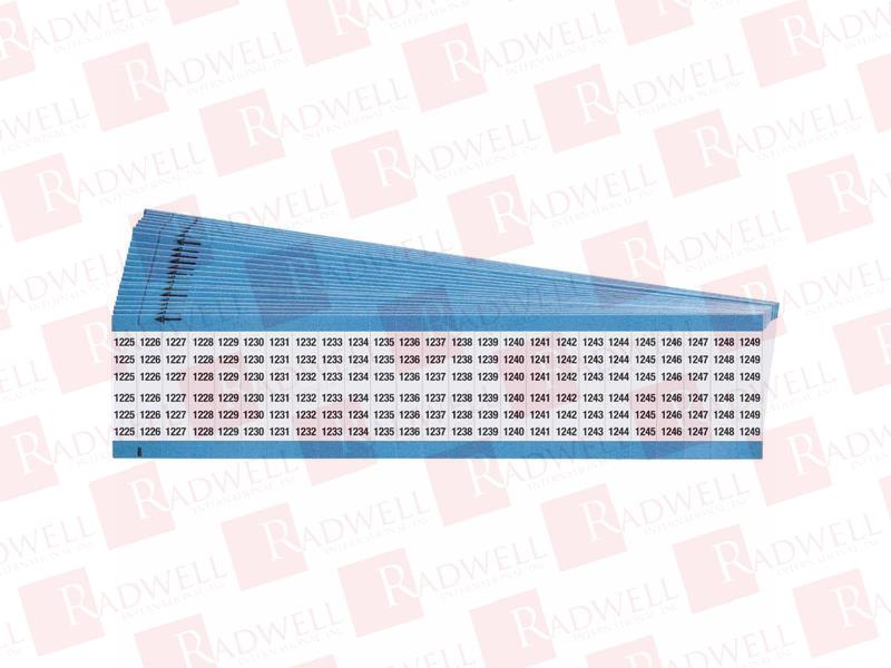 BRADY WM-1225-1249-PK