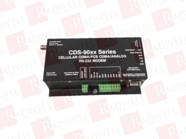 CDS9022
 
CELLULAR MODEM
10.5-20 V DC
1 A
RS-232
FACTORY WARRANTY MAY NOT APPLY.    