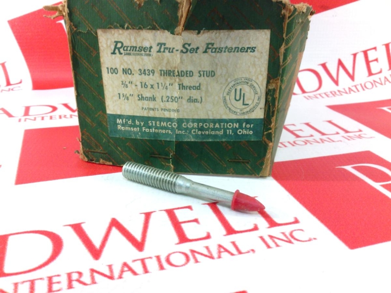 THREADED STUD 1-5/8IN SHANK
