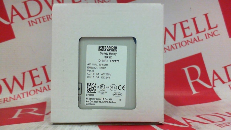 ( 472171 ) 115VAC SAFETY RELAY