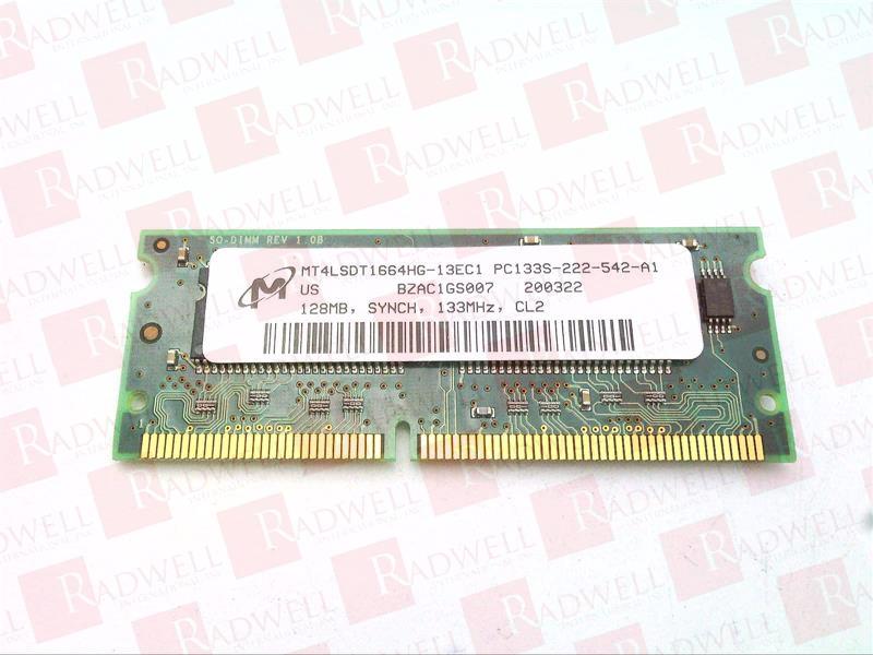 MICRON TECHNOLOGY INC MT4LSDT1664HG-13ED1