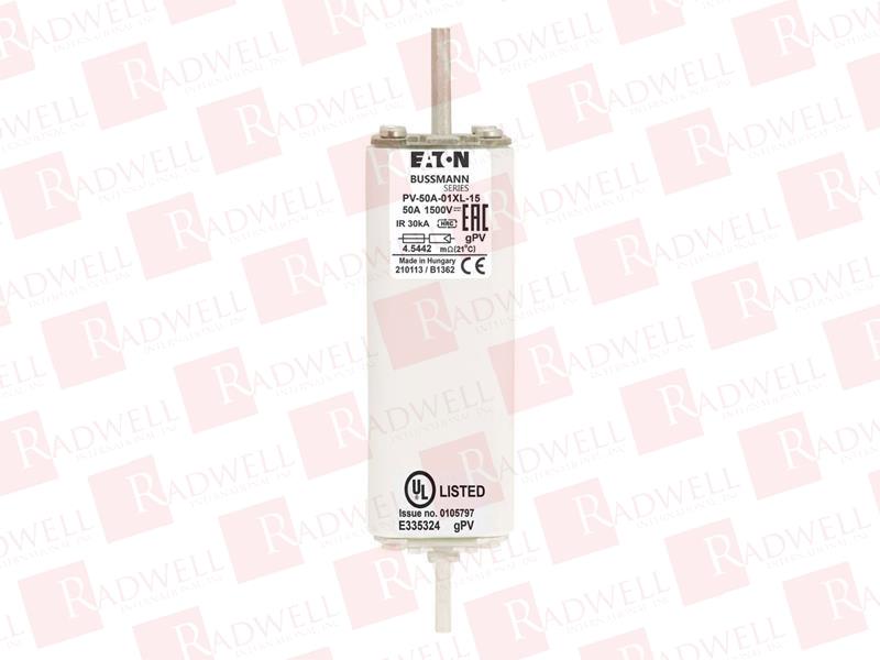 EATON CORPORATION PV-50A-01XL-15