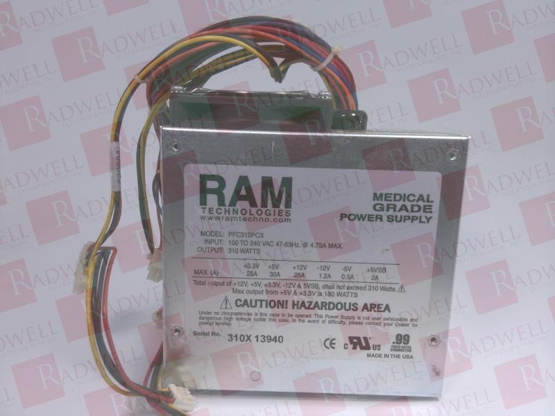RAM TECHNOLOGIES PFC310PCX