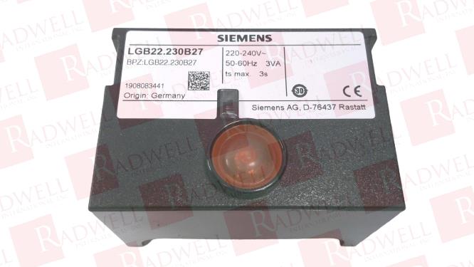 SIEMENS LGB22.230B27