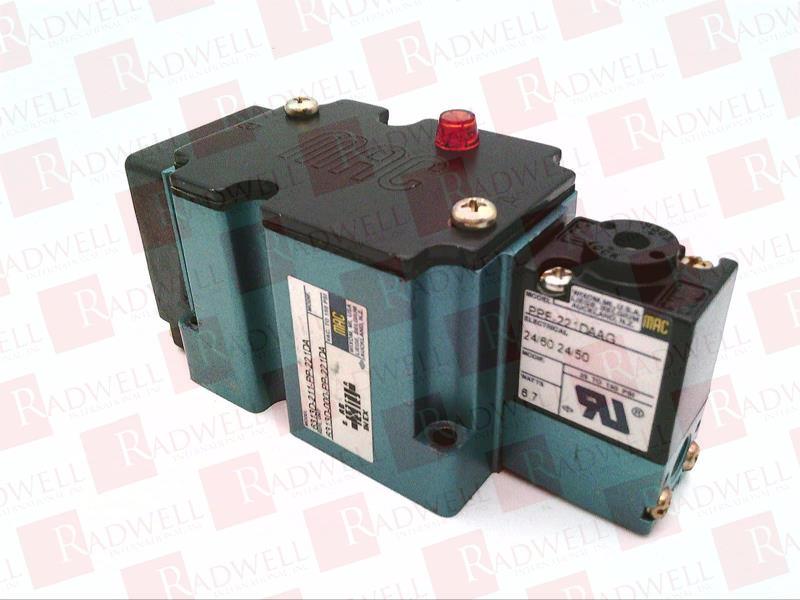 MAC VALVES INC 6313D-000-PP-221DA