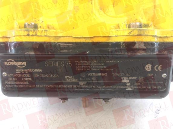 FLOWSERVE 10M75XM2D3120A