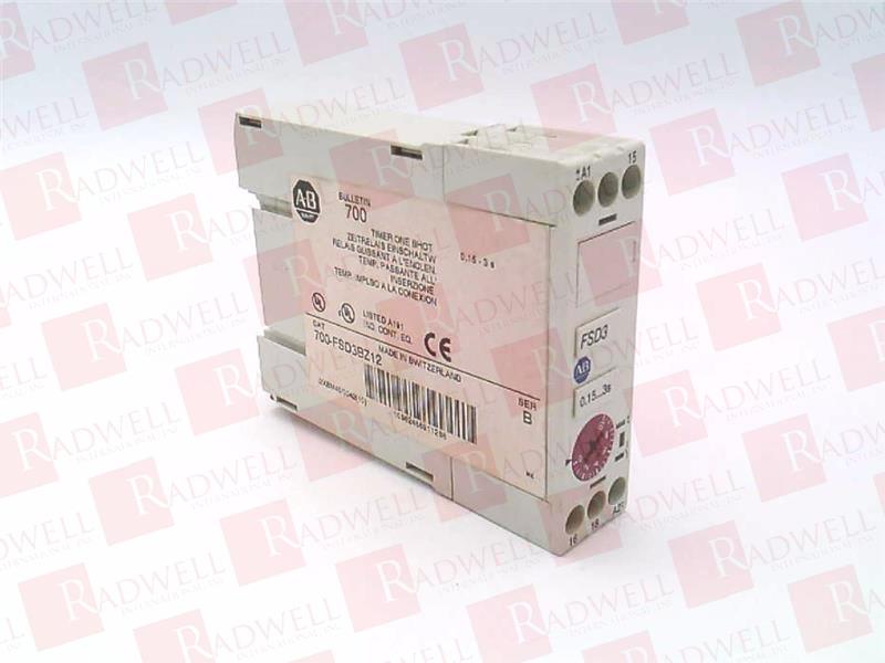 ALLEN BRADLEY 700-FSD3BZ12