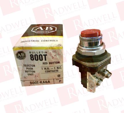 ALLEN BRADLEY 800T-KA6A