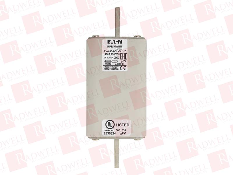 EATON CORPORATION PV-450A-3L-BU-15
