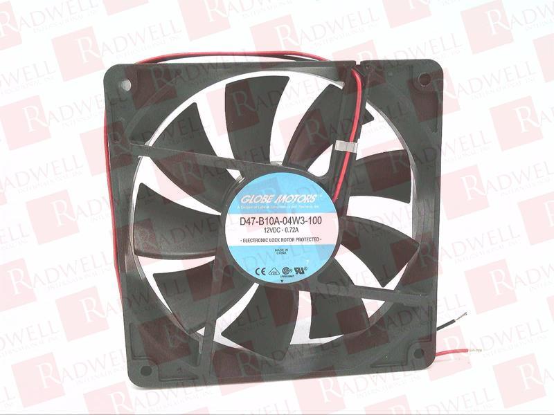 GLOBE MOTORS D47-B10A-04W3-100