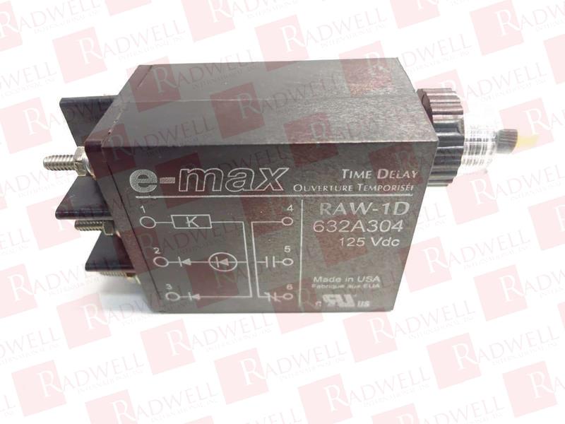 TRIP CIRCUIT MONITOR, RAW-1D, LED W/ DELAY DROP, 200 MILSEC, 90-125 V DC