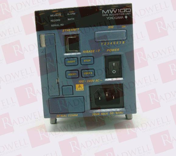 YOKOGAWA MW100-E-1W-S-S3-M1/SL1