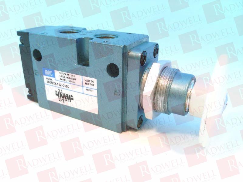 MAC VALVES INC 180002-112-0102