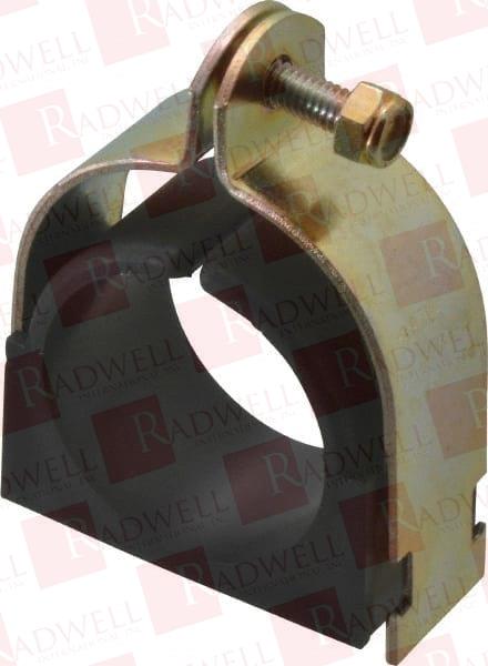2" PIPE," PIPE CLAMP WITH CUSHION DICHROMATE