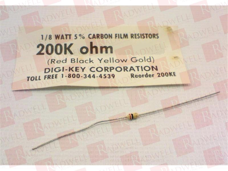YAGEO CFR-12JB-52-200K