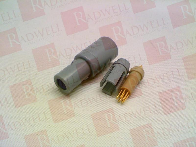 CONNECTOR PLUG 8WAY 80DEG CODING 65MM QTY5