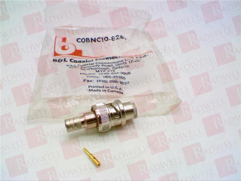 COAXIAL CRIMP CONNECTOR BNC-TNC