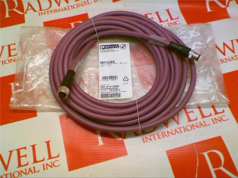 PHOENIX CONTACT SAC-2P-M12MSB/ 6,0-910/M12FSB
