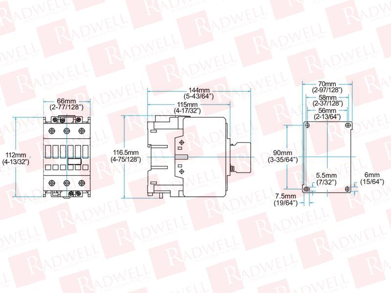 RADWELL VERIFIED SUBSTITUTE CA7-43-10-24E-SUB (SM-AUX)