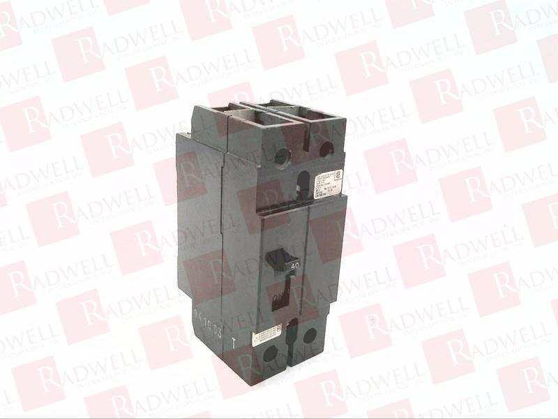 2 POLE, 40AMP, 240VAC, CIRCUIT BREAKER