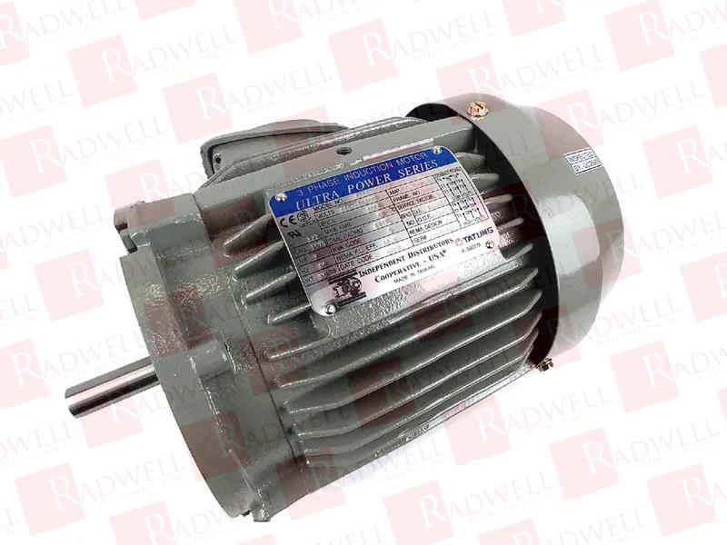 MOTOR, 208-230/460VAC, 2.54-2.3/1.15AMP, 3/4HP, 1710RPM