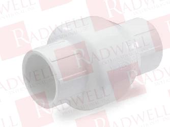 SLIP CHECK VALVE, PVC, IPS, SERIES 1500, 4 IN