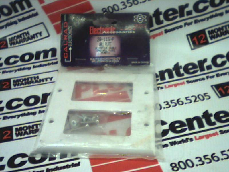 WALL PLATE DOUBLE GANG PLASTIC