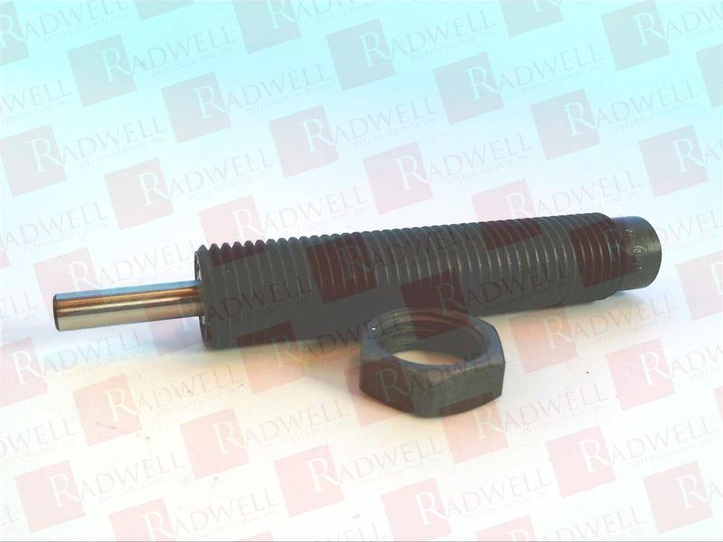 SHOCK ABSORBER, SELF COMPENSATING, 62.0MM BODY LENGTH, 11.9MM BUMPER DIAMETER, 12.7MM STROKE, THREADED BODY, STEEL, 2-22LBS EFFECTIVEWEIGHT, METRIC