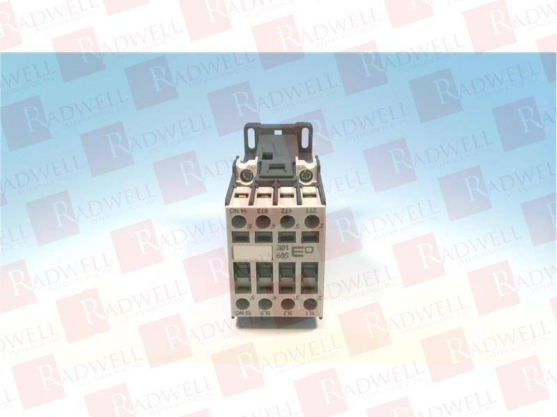 CONTACTOR, 9A, 3 POLE, 24V DC (1 N.O. AUXILIARY)