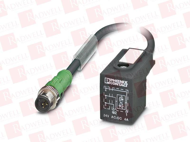 PHOENIX CONTACT SAC-3P-MS/ 3,0-PUR/BI-1L-Z SCO