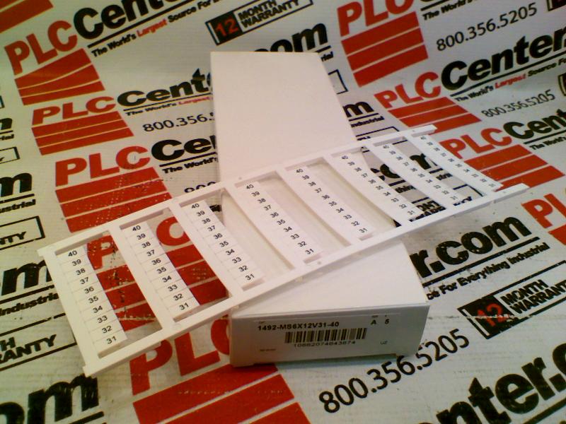 ALLEN BRADLEY 1492-MS6X12V31-40