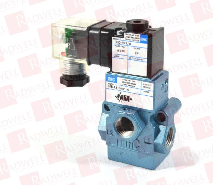 MAC VALVES INC 55B-12-PI-611JC