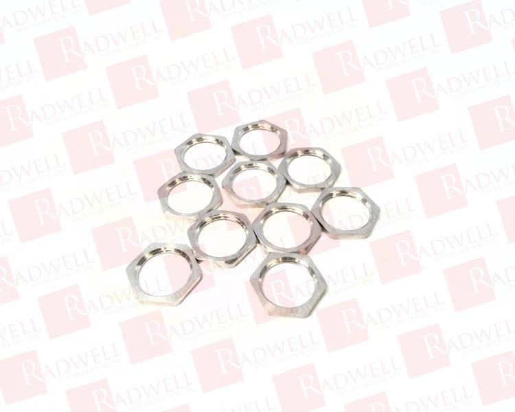 TURCK LOCKNUT-M20-BRASS-(10/BAG)