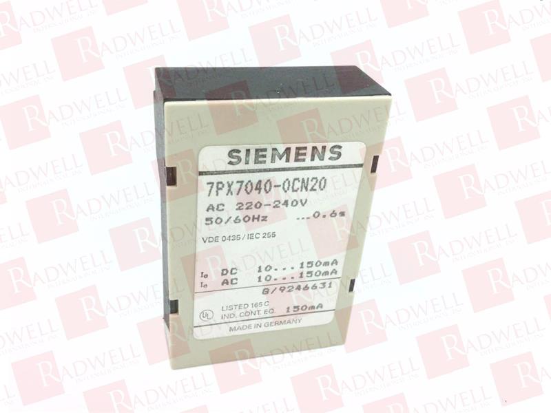 SIEMENS 7PX7040-0CN20