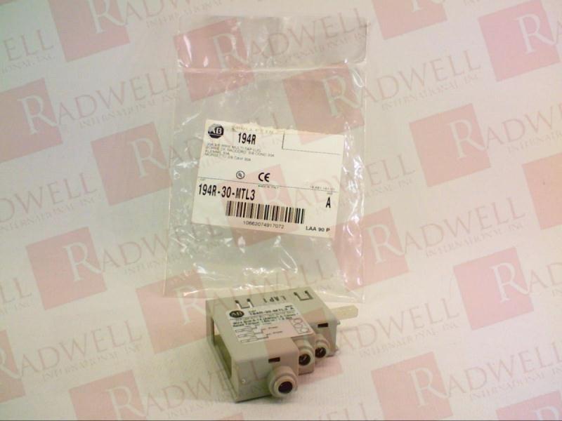 ALLEN BRADLEY 194R-30-MTL3