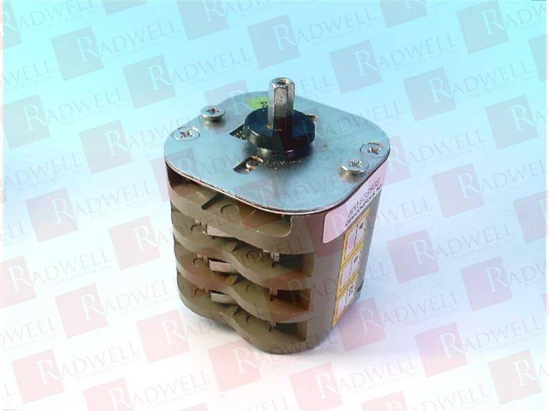  , ROTARY SWITCH, 2-POSITION, 25AMP CONTINUOUS LOAD, 3POLE, 600V, SCREW TERMINALS