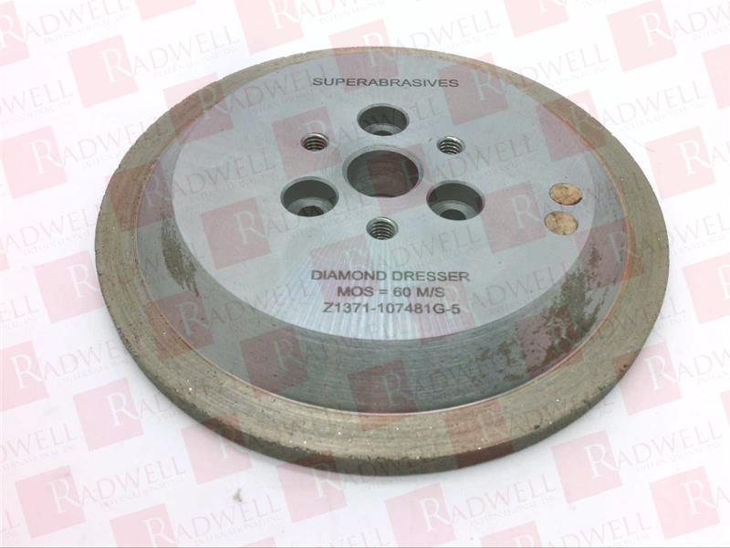 SUPERABRASIVES INC Z1371-107481G-5