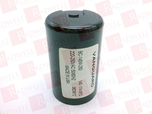 CAPACITOR, 145-174 MFD, 220-250VAC