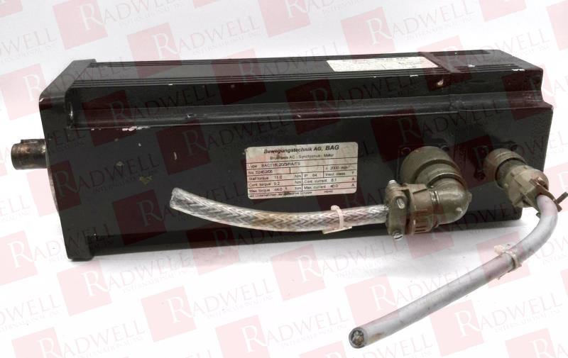  , SERVO MOTOR, BRUSHLESS AC, SYNCHRONUS, 2000 RPM, MAX CURRENT: 32.0 A, MAX TORQUE: 35.0 NM, BRUSHLESS AC, IP64